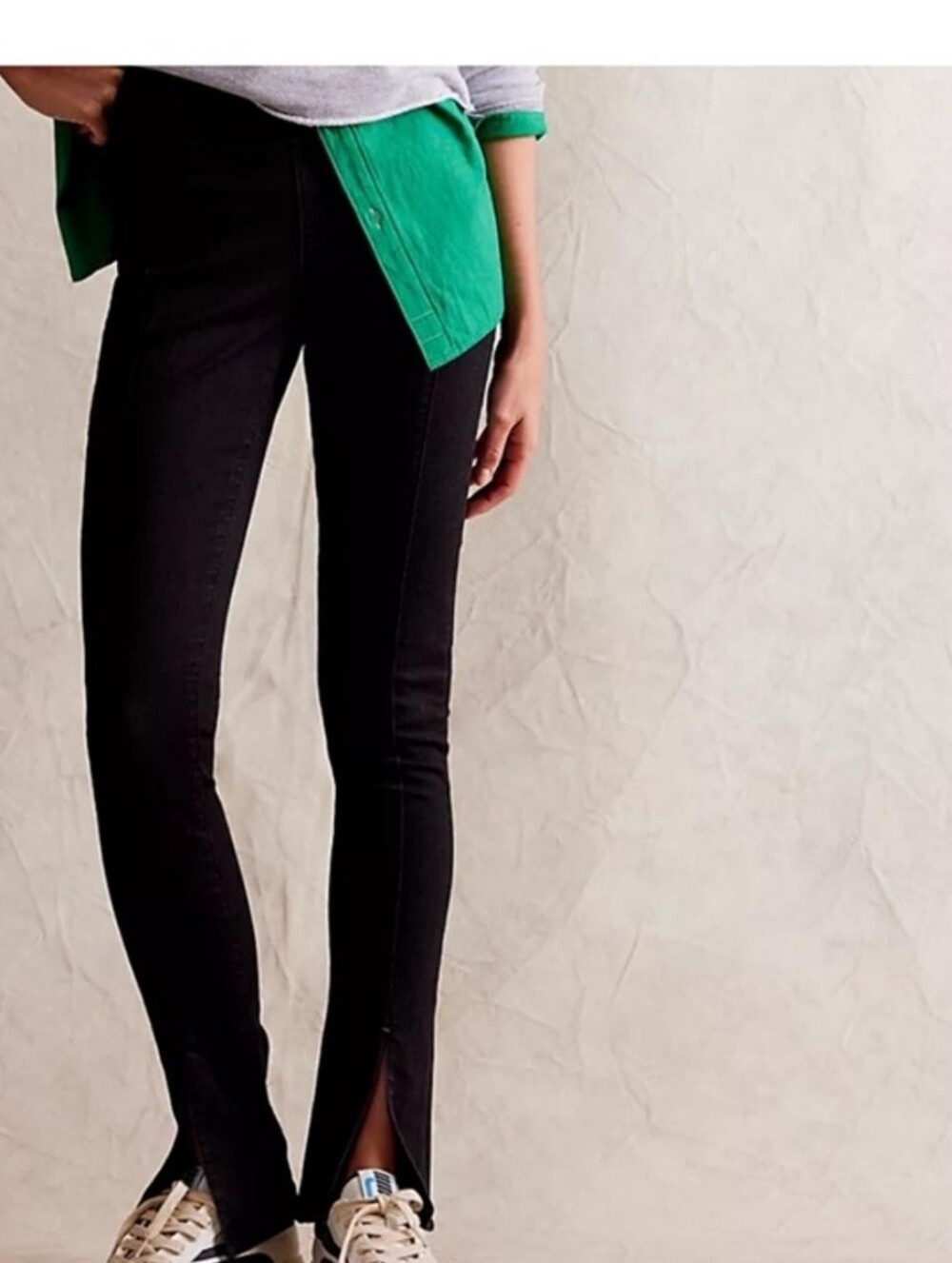 Free People Double Dutch Split Pull-on Pant